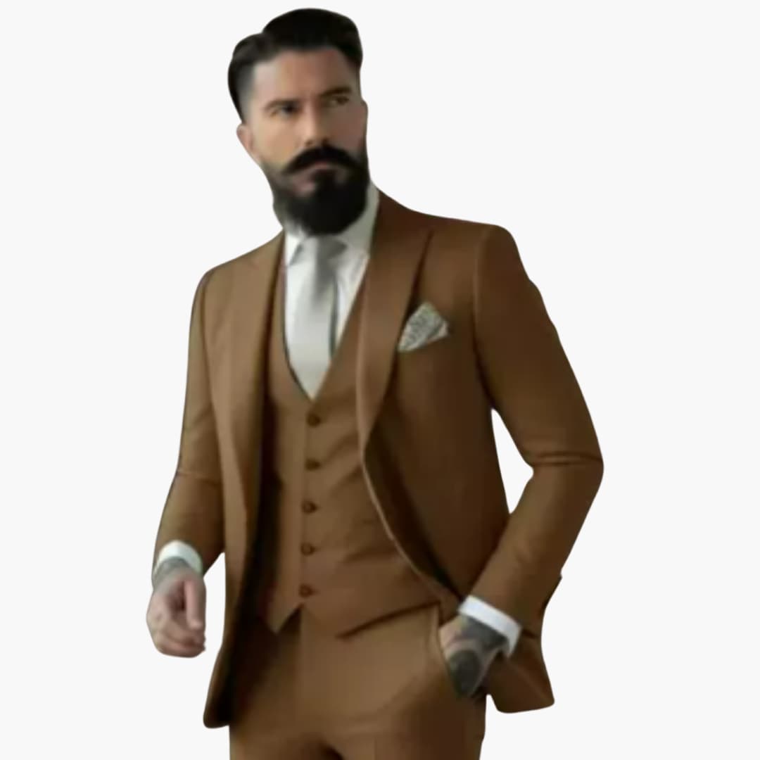 JASON | Classic Single-Breasted Suit for Men - Wedding Guest Attire