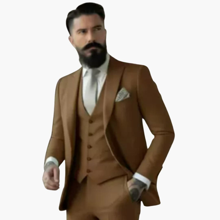 JASON | Classic Single-Breasted Suit for Men - Wedding Guest Attire