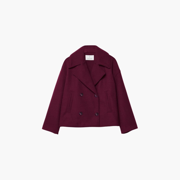 RAISA | Long-Sleeve Cropped Double-Breasted Jacket for Women