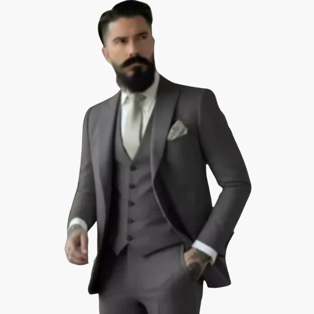 JASON | Classic Single-Breasted Suit for Men - Wedding Guest Attire