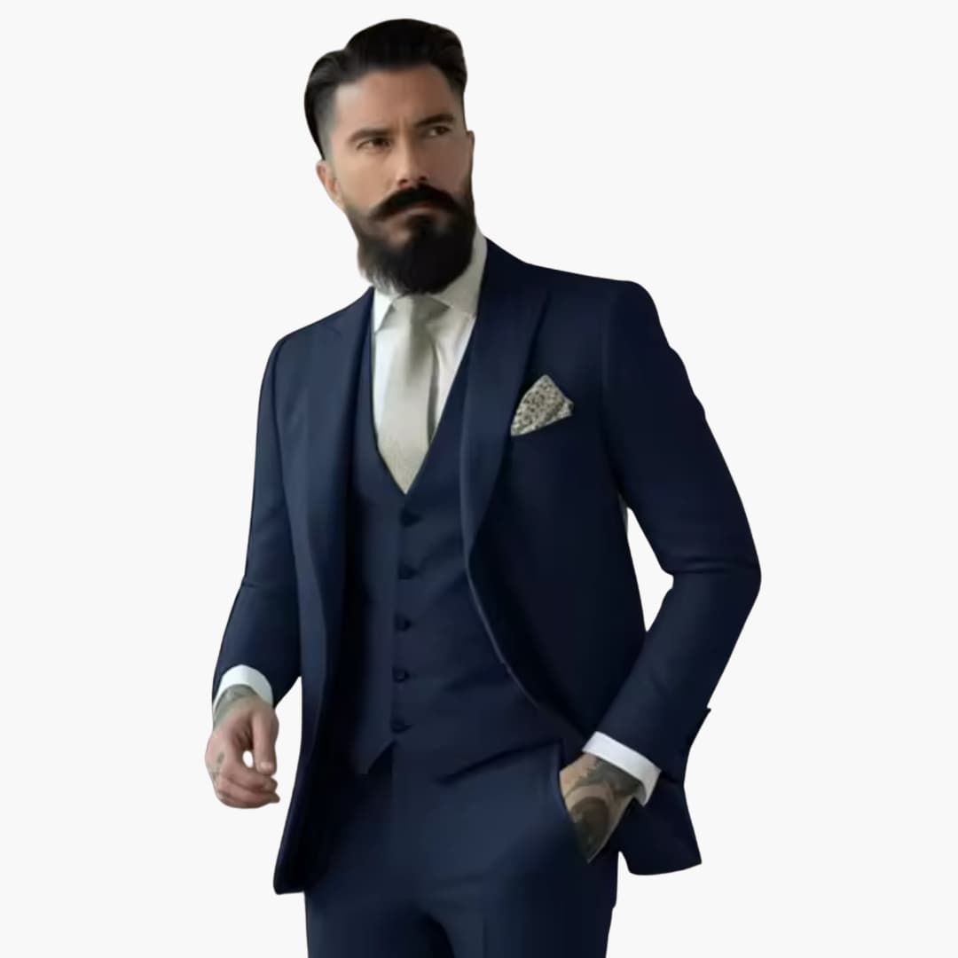 JASON | Classic Single-Breasted Suit for Men - Wedding Guest Attire