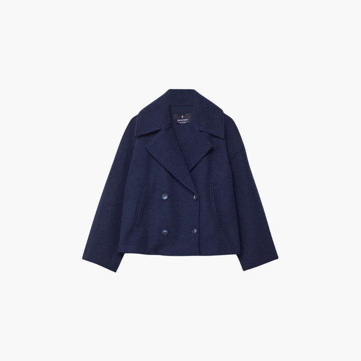 RAISA | Long-Sleeve Cropped Double-Breasted Jacket for Women