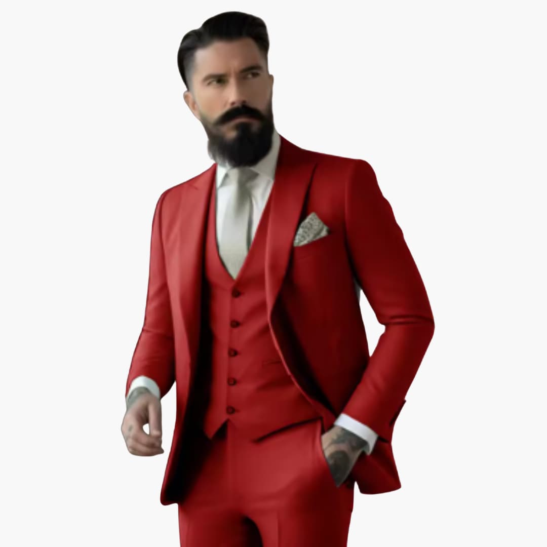JASON | Classic Single-Breasted Suit for Men - Wedding Guest Attire