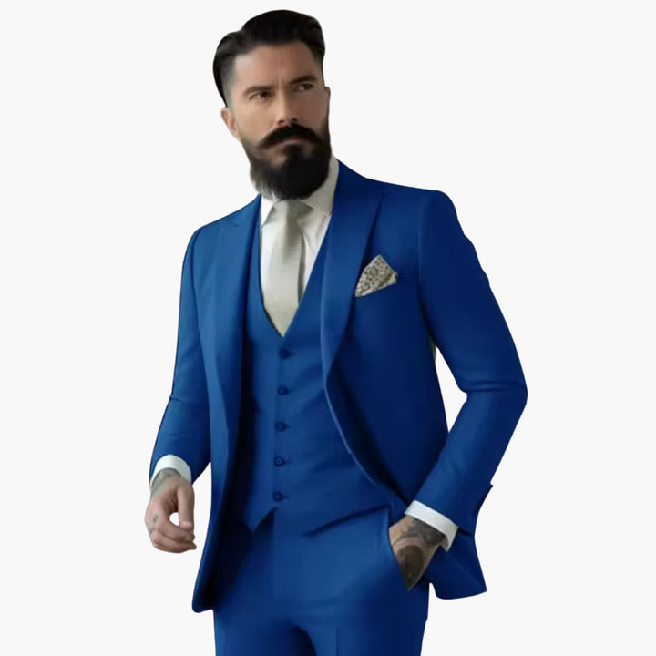JASON | Classic Single-Breasted Suit for Men - Wedding Guest Attire