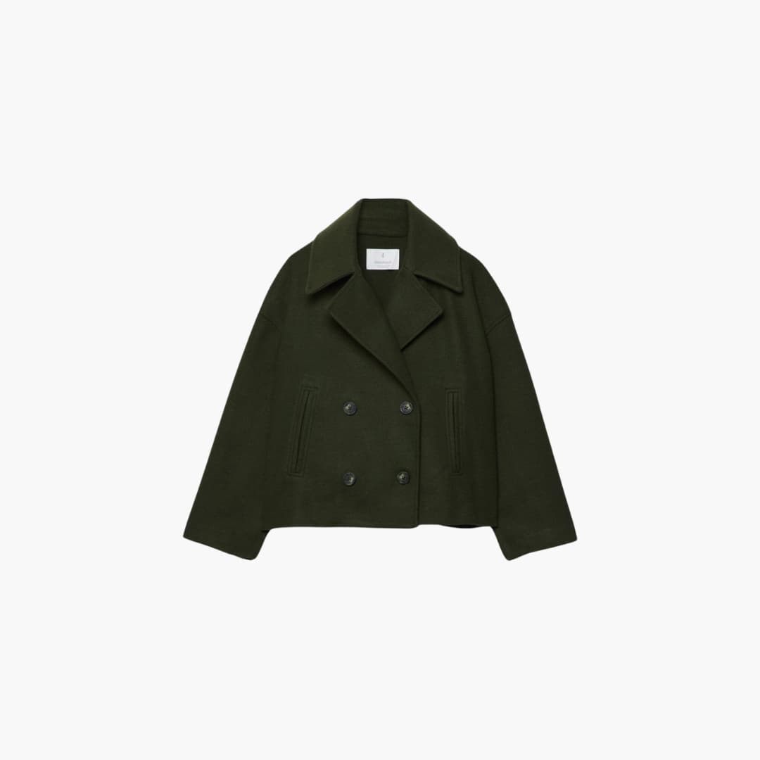 RAISA | Long-Sleeve Cropped Double-Breasted Jacket for Women
