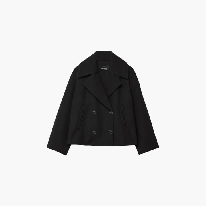 RAISA | Long-Sleeve Cropped Double-Breasted Jacket for Women