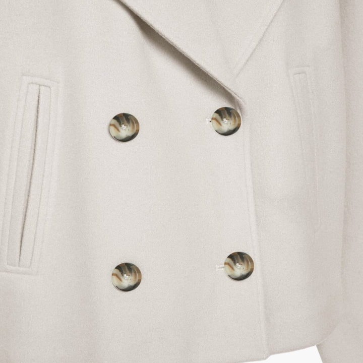 RAISA | Long-Sleeve Cropped Double-Breasted Jacket for Women