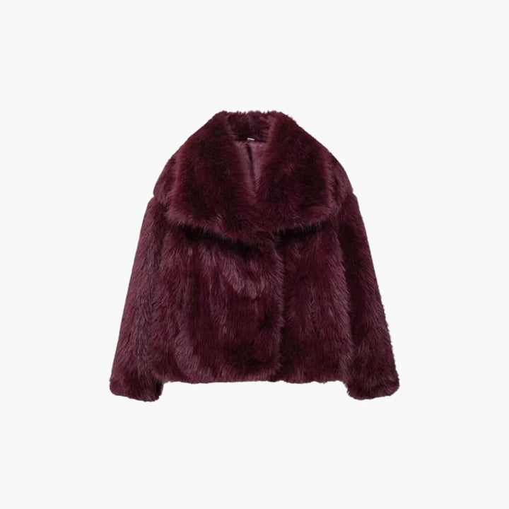 SARA | Luxurious Faux Fur Jacket - Women's Winter Elegance