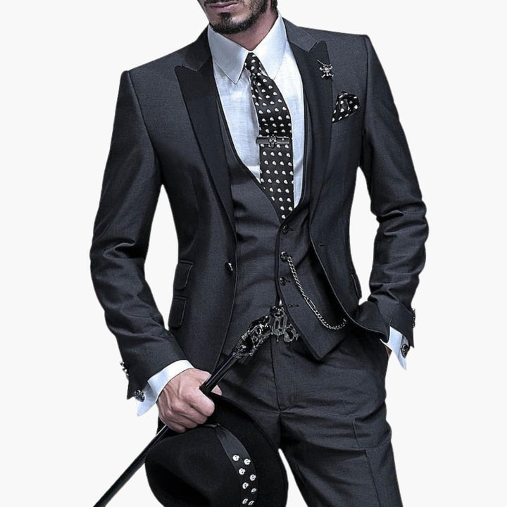 SAM | Elegant Classic Wedding Guest Suit for Men - Breathable Comfort Fit