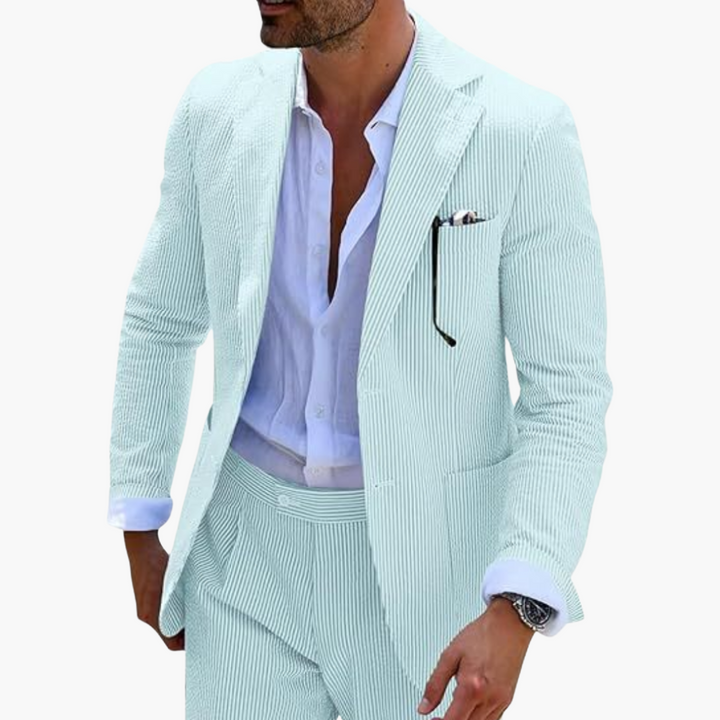 QUINTEN | Men's Tailored Summer Suit - Stylish Wedding Guest Attire