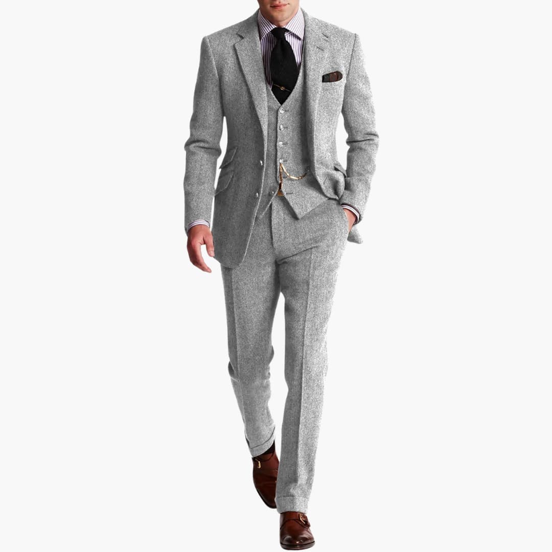ALEX | Semi-Casual Wedding Guest Suit - Slim Fit for Men Tailored Style