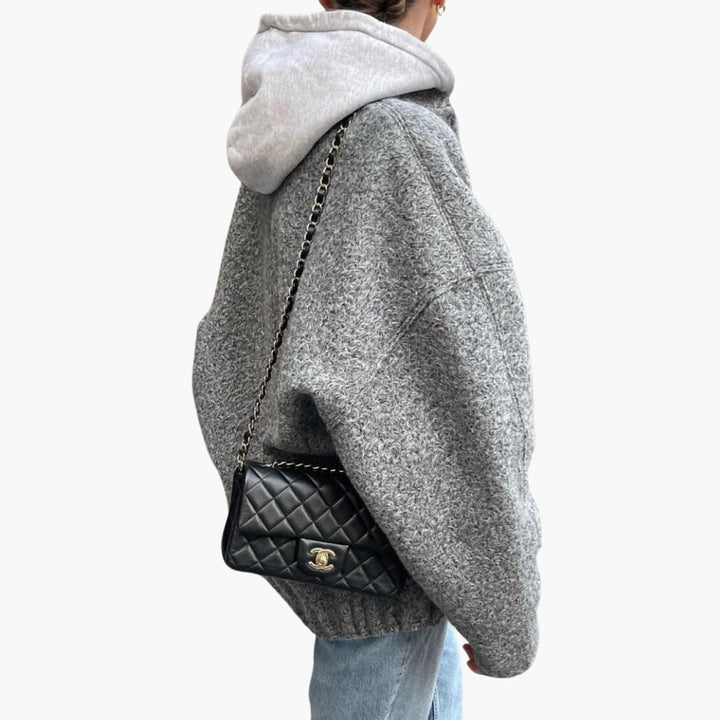 DESTINY | Oversized Bomber Jacket – Casual Winter Coat for Women