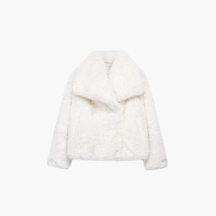 SARA | Luxurious Faux Fur Jacket - Women's Winter Elegance