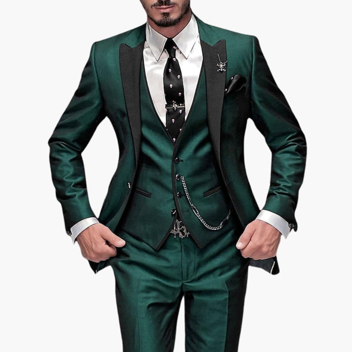 SAM | Elegant Classic Wedding Guest Suit for Men - Breathable Comfort Fit