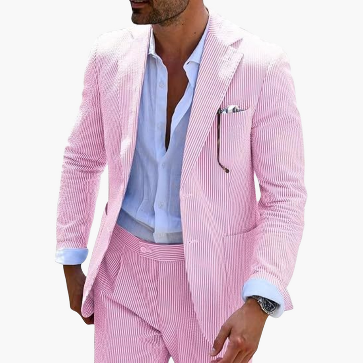 QUINTEN | Men's Tailored Summer Suit - Stylish Wedding Guest Attire