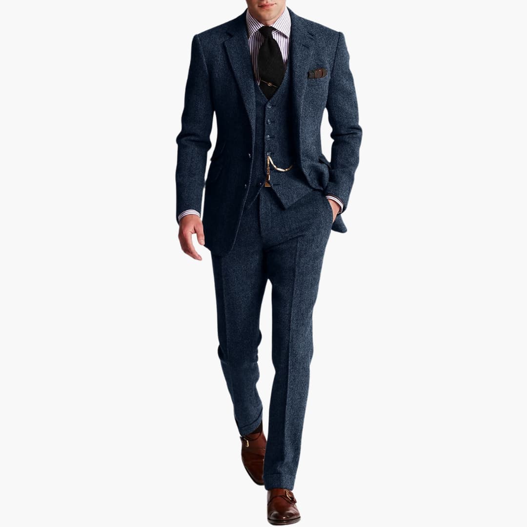 ALEX | Semi-Casual Wedding Guest Suit - Slim Fit for Men Tailored Style