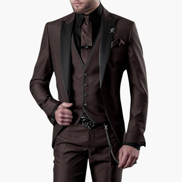 SAM | Elegant Classic Wedding Guest Suit for Men - Breathable Comfort Fit