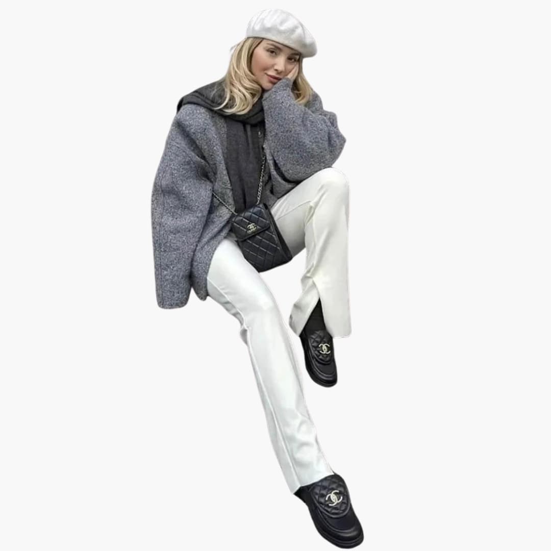 DESTINY | Oversized Bomber Jacket – Casual Winter Coat for Women