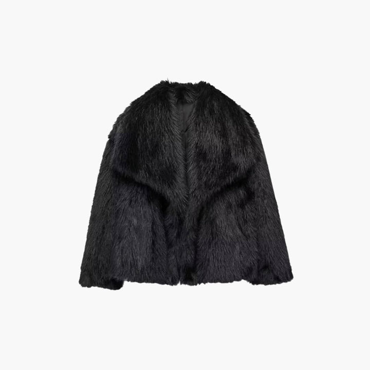 SARA | Luxurious Faux Fur Jacket - Women's Winter Elegance