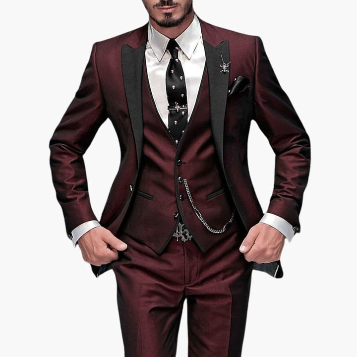 SAM | Elegant Classic Wedding Guest Suit for Men - Breathable Comfort Fit