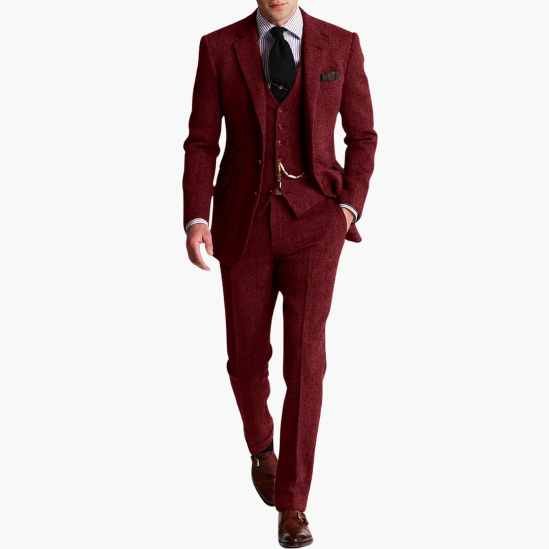 ALEX | Semi-Casual Wedding Guest Suit - Slim Fit for Men Tailored Style