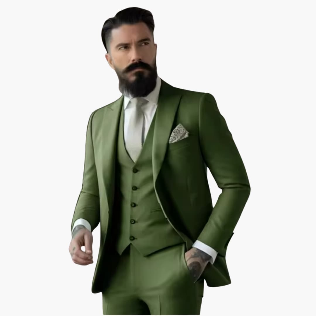 JASON | Classic Single-Breasted Suit for Men - Wedding Guest Attire