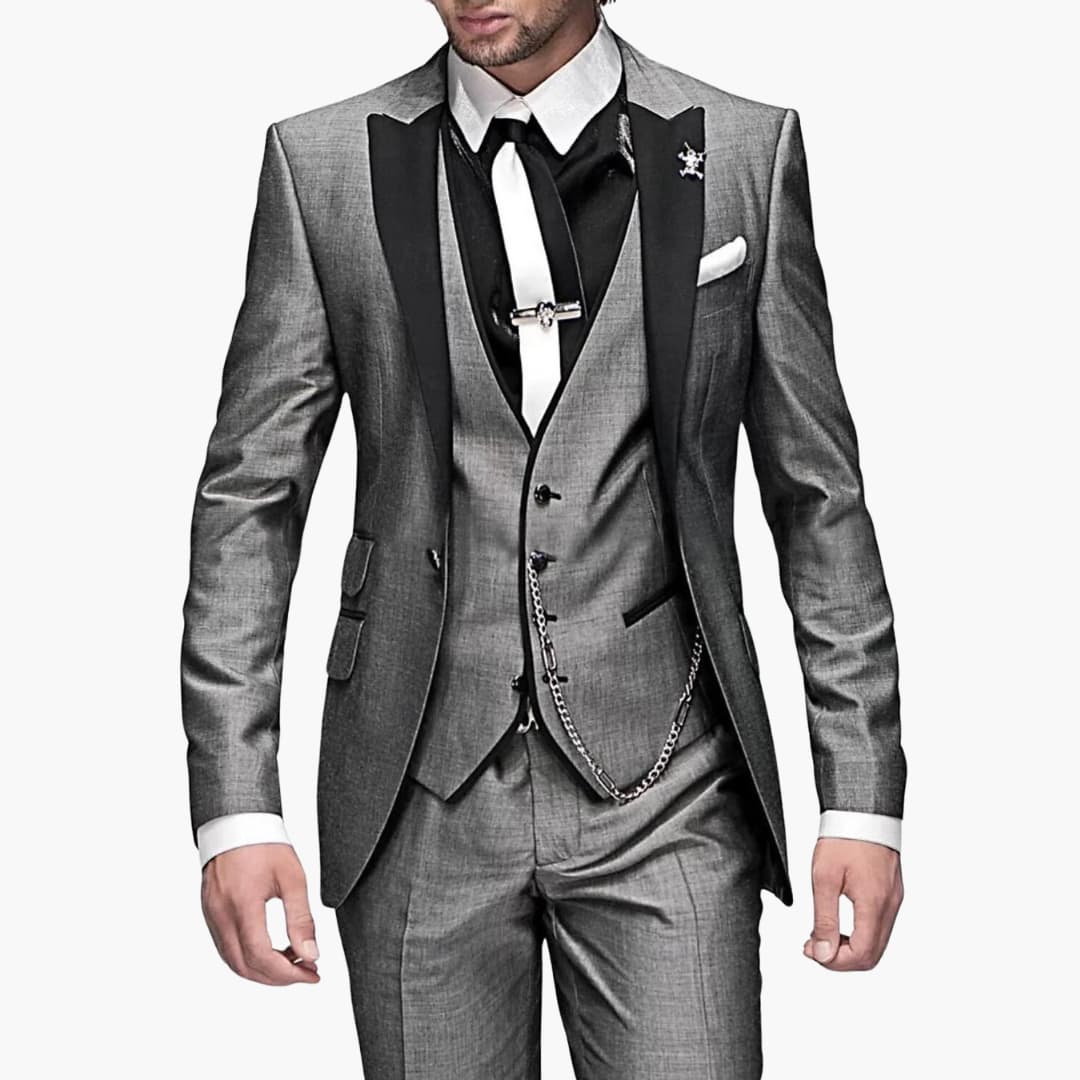 SAM | Elegant Classic Wedding Guest Suit for Men - Breathable Comfort Fit