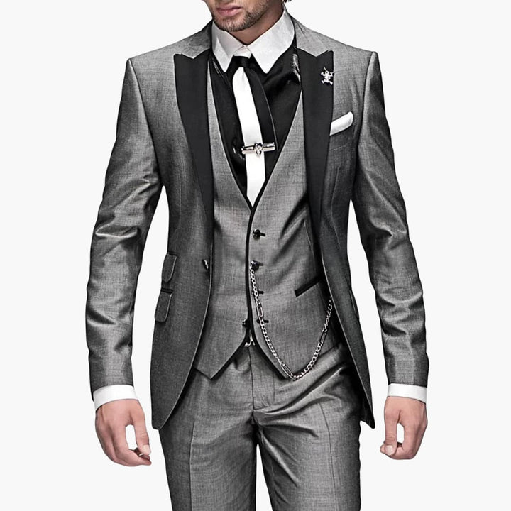 SAM | Elegant Classic Wedding Guest Suit for Men - Breathable Comfort Fit