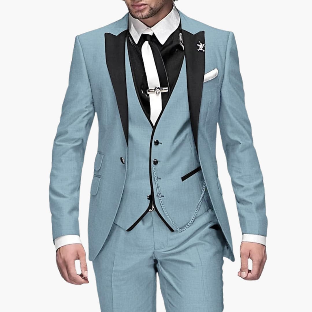 SAM | Elegant Classic Wedding Guest Suit for Men - Breathable Comfort Fit