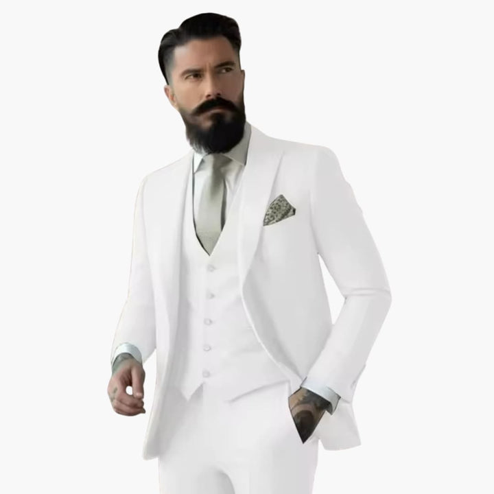 JASON | Classic Single-Breasted Suit for Men - Wedding Guest Attire