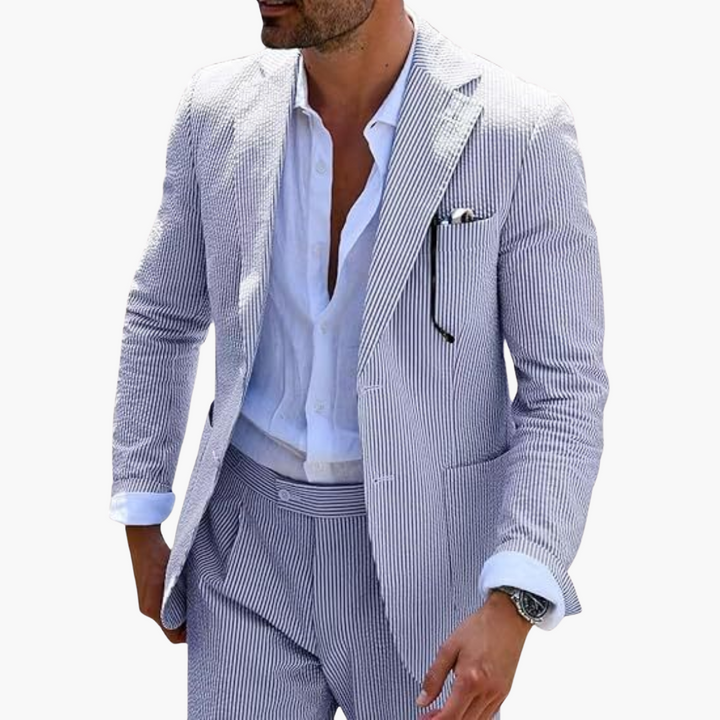 QUINTEN | Men's Tailored Summer Suit - Stylish Wedding Guest Attire