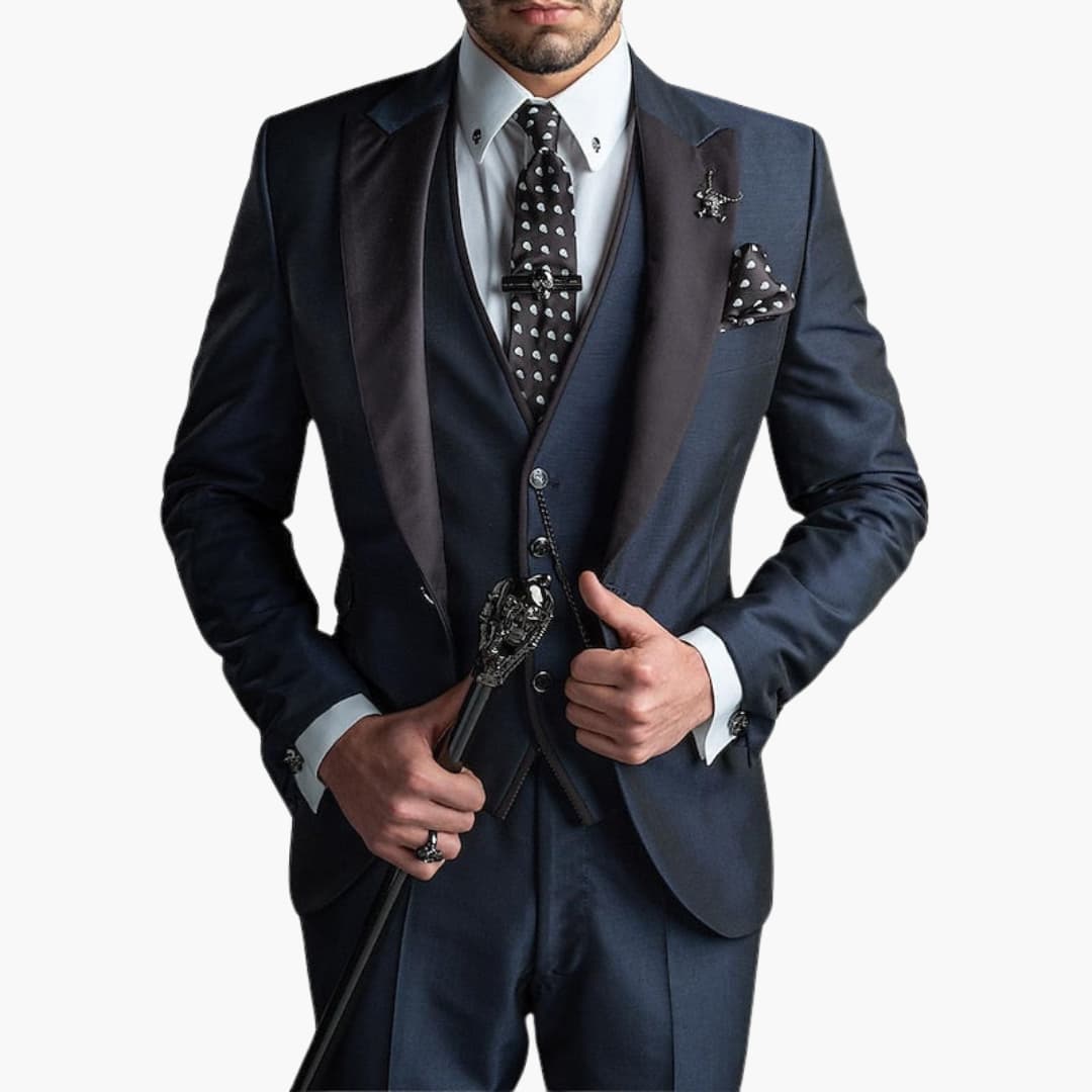 SAM | Elegant Classic Wedding Guest Suit for Men - Breathable Comfort Fit