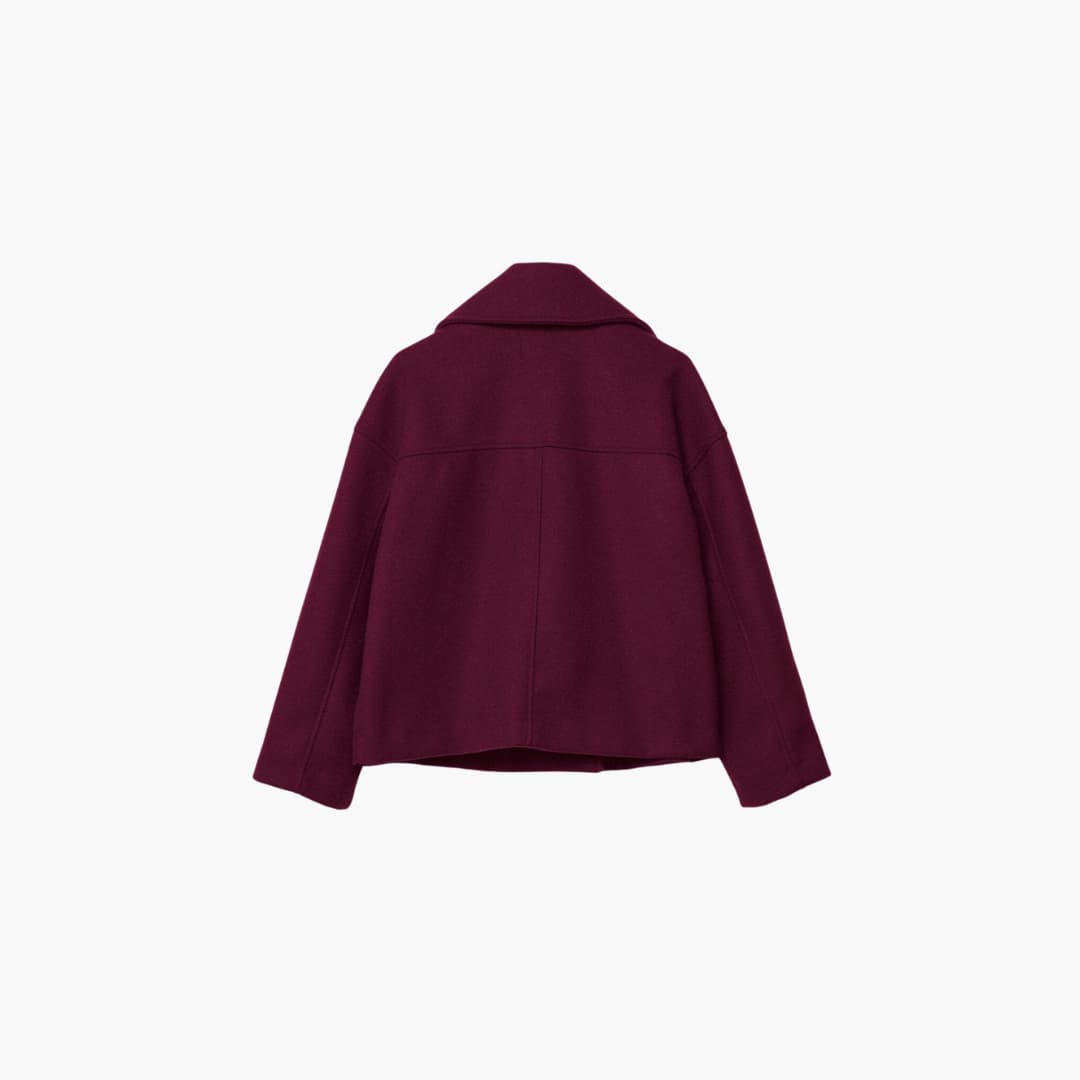 RAISA | Long-Sleeve Cropped Double-Breasted Jacket for Women