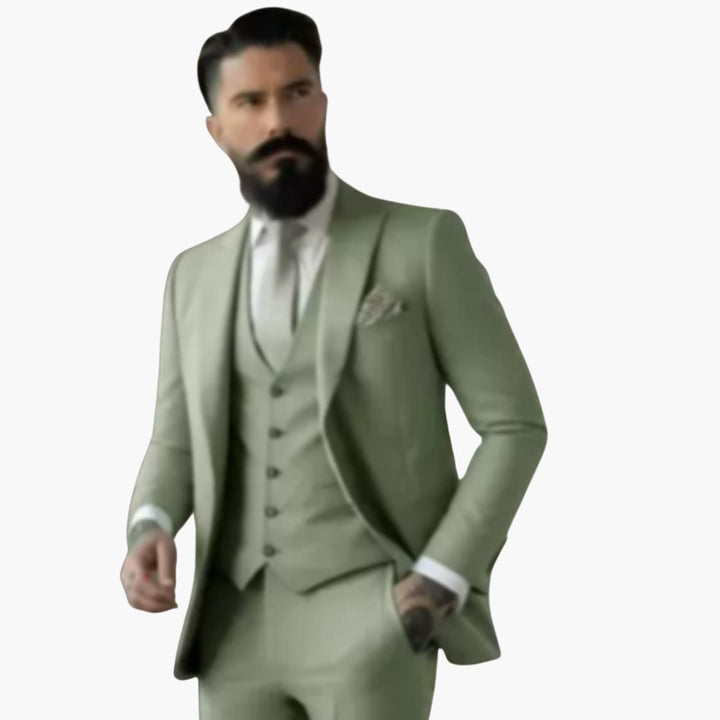 JASON | Classic Single-Breasted Suit for Men - Wedding Guest Attire