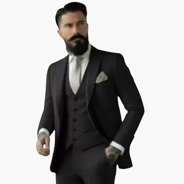 JASON | Classic Single-Breasted Suit for Men - Wedding Guest Attire