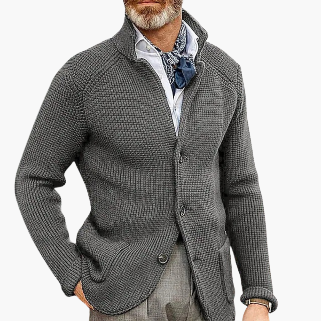 Men’s Knitted Button Cardigan