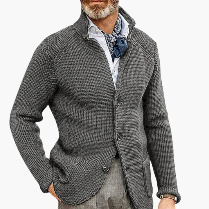 Men’s Knitted Button Cardigan
