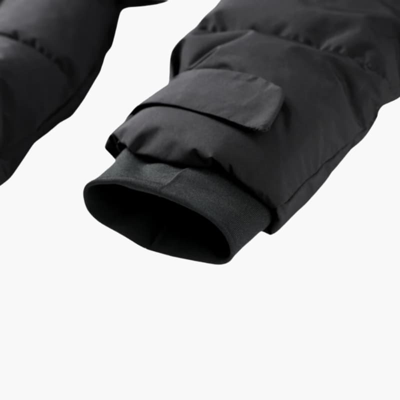 Women’s Belted Down Puffer Jacket with Hood and Front Zip Closure