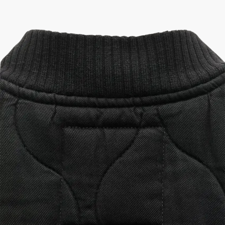 Women’s Quilted Jacket with Front Zip Fastening and Long Sleeves